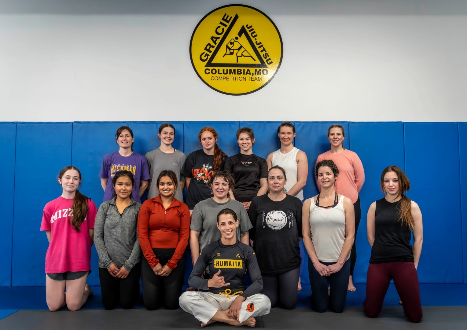 Women's Brazilian Jiu-Jitsu class